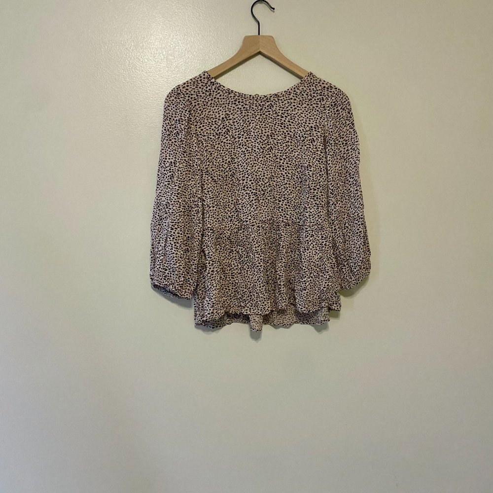 Abercrombie & Fitch Leopard Top